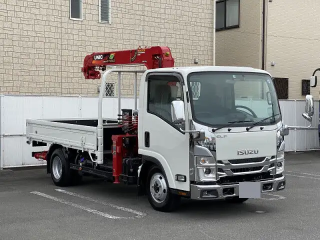 いすゞ エルフ 小型 クレーン付 4段 ラジコン の中古トラック【車両No.156762】
