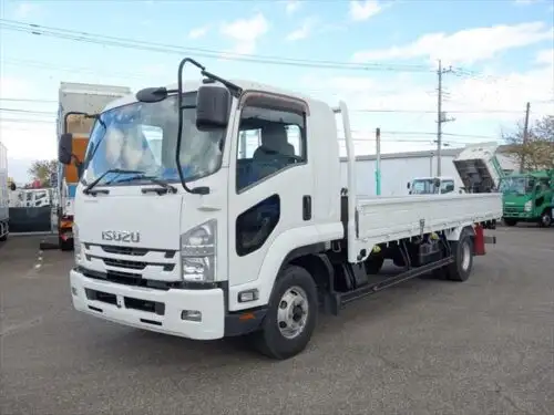 いすゞ フォワード 中型/増トン 平ボディ ベッド TKG-FRR90S2 の中古トラック【車両No.156740】