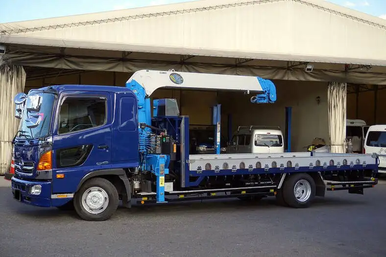 日野 レンジャー 中型/増トン クレーン付 アルミブロック 4段 の中古トラック【車両No.156769】