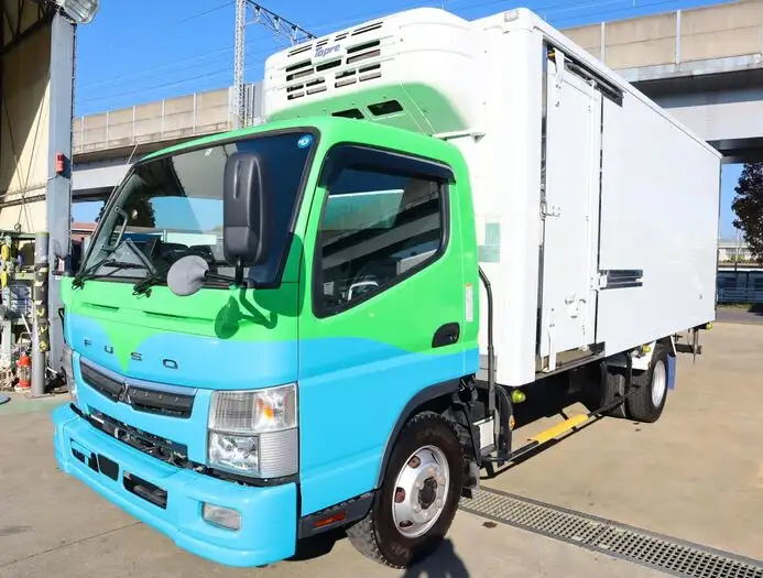 三菱 キャンター 小型 冷凍冷蔵 低温 床ステン の中古トラック【車両No.156572】