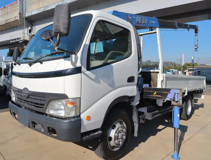 トヨタ ダイナ 小型 クレーン付 床鉄板 4段 の中古トラック【車両No.156690】