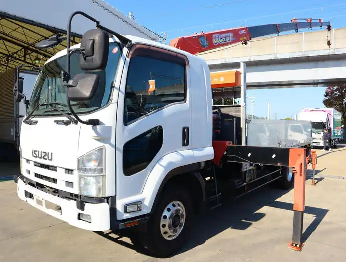 いすゞ フォワード 中型/増トン クレーン付 床鉄板 アルミブロック の中古トラック【車両No.156695】