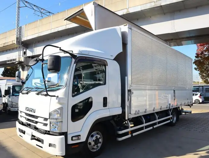 いすゞ フォワード 中型/増トン ウイング パワーゲート ベッド の中古トラック【車両No.156691】