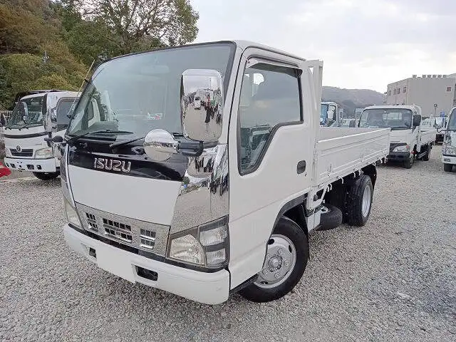 いすゞ エルフ 小型 平ボディ 床鉄板 PB-NKR81A の中古トラック【車両No.156786】