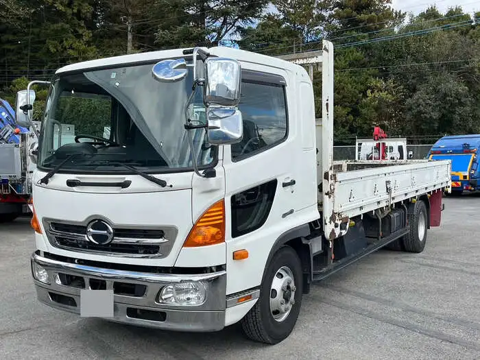日野 レンジャー 中型/増トン 平ボディ ベッド TKG-FD7JLAA の中古トラック【車両No.156861】
