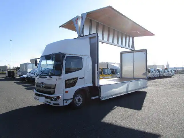 日野 レンジャー 中型/増トン ウイング パワーゲート エアサス の中古トラック【車両No.156717】