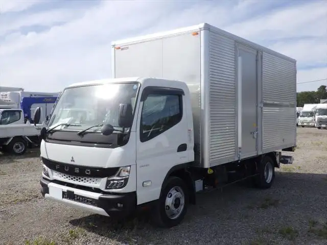 三菱 キャンター 小型 アルミバン パワーゲート サイドドア の中古トラック【車両No.156834】