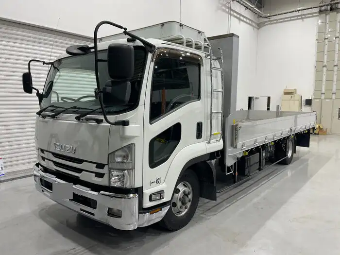 いすゞ フォワード 中型/増トン 平ボディ アルミブロック エアサス の中古トラック【車両No.157199】