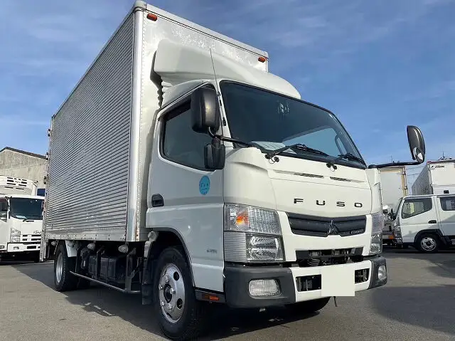 三菱 キャンター 小型 アルミバン パワーゲート サイドドア の中古トラック【車両No.157122】