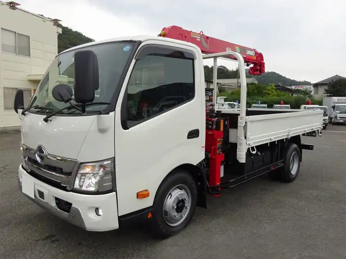 日野 デュトロ 小型 クレーン付 4段 ラジコン の中古トラック【車両No.157005】