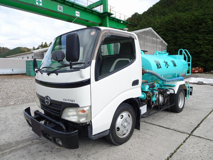 日野 デュトロ 小型 タンク車 散水車 BDG-XZU304M