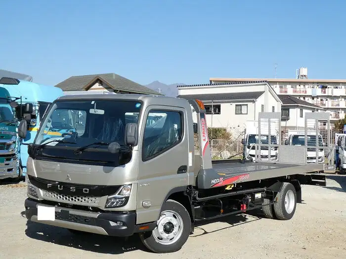 三菱 キャンター 小型 車両重機運搬 ラジコン ウインチ の中古トラック【車両No.157293】