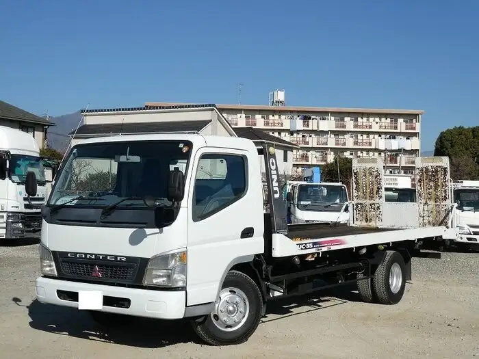 三菱 キャンター 小型 車両重機運搬 ラジコン ウインチ の中古トラック【車両No.157288】