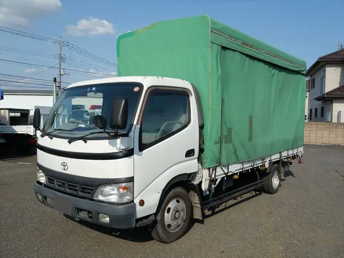 トヨタ ダイナ 小型 平ボディ 幌 床鉄板 の中古トラック【車両No.157297】