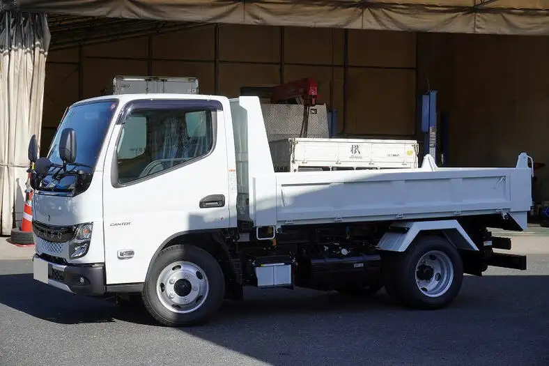 三菱 キャンター 小型 ダンプ ローダー 強化 の中古トラック【車両No.157292】