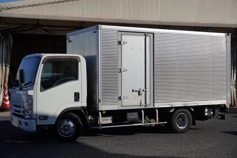 いすゞ エルフ 小型 アルミバン パワーゲート 床鉄板 の中古トラック【車両No.156801】