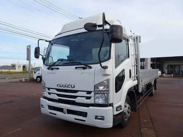 いすゞ フォワード 中型/増トン 平ボディ 床鉄板 アルミブロック の中古トラック【車両No.157117】
