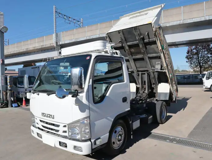 いすゞ エルフ 小型 ダンプ 強化 コボレーン の中古トラック【車両No.157256】