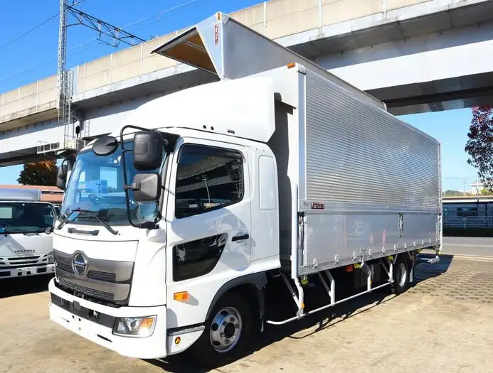 日野 レンジャー 中型/増トン ウイング パワーゲート ベッド の中古トラック【車両No.157284】