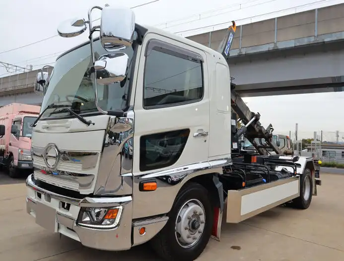 日野 レンジャー 中型/増トン アームロール ツインホイスト ベッド の中古トラック【車両No.157248】