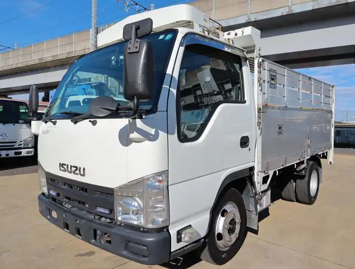 いすゞ エルフ 小型 平ボディ アルミブロック TKG-NJR85A の中古トラック【車両No.157273】