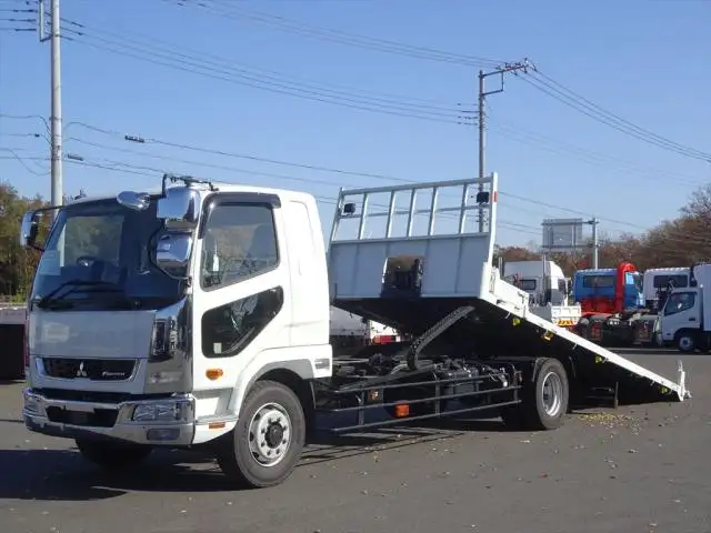 三菱 ファイター 中型/増トン 車両重機運搬 ラジコン ウインチ の中古トラック【車両No.157321】