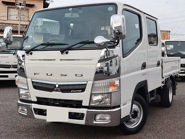 三菱 キャンター 小型 平ボディ Wキャブ TPG-FBA00 の中古トラック【車両No.157311】