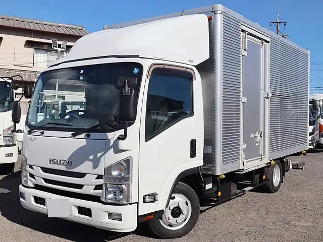 いすゞ エルフ 小型 アルミバン パワーゲート サイドドア の中古トラック【車両No.157314】