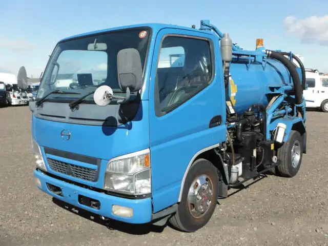 三菱 キャンター 小型 タンク車 バキューム PA-FE73DB の中古トラック【車両No.157347】
