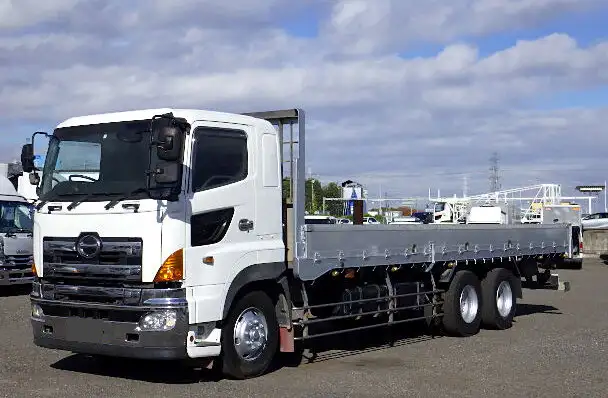日野 プロフィア 大型 平ボディ アルミブロック ベッド の中古トラック【車両No.157377】