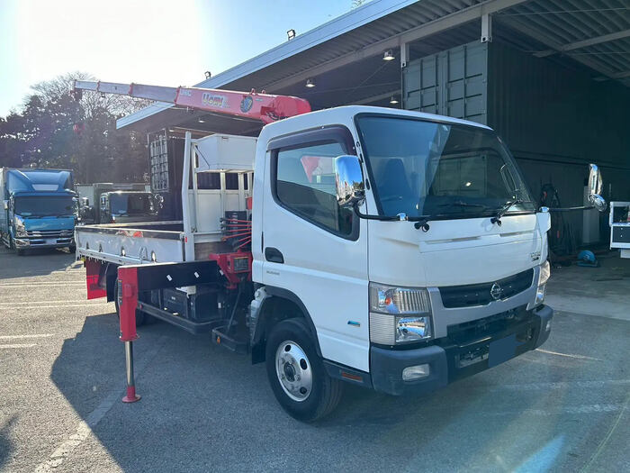 日産 アトラス 小型 クレーン付き(ユニック) 床鉄板 4段の中古トラック画像2