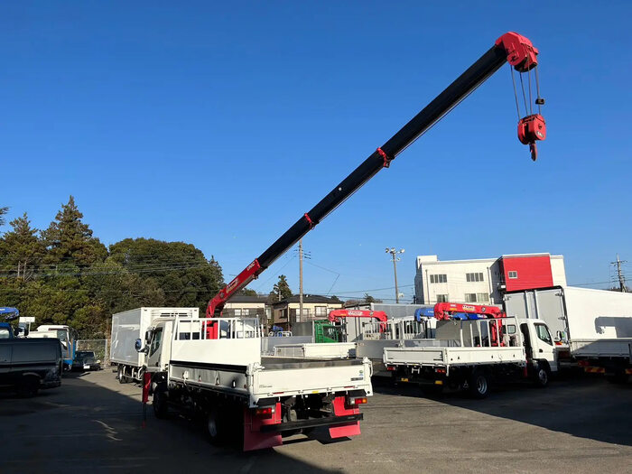 日産 アトラス 小型 クレーン付き(ユニック) 床鉄板 4段の中古トラック画像11