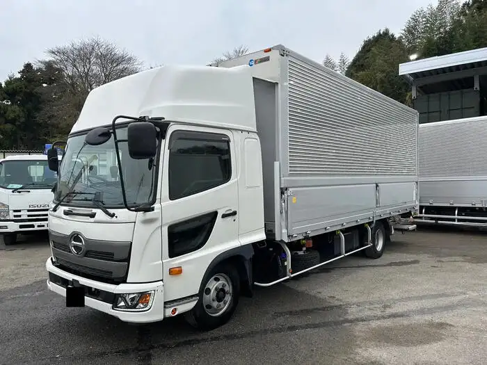 日野 レンジャー 中型/増トン ウイング パワーゲート エアサス の中古トラック【車両No.157371】