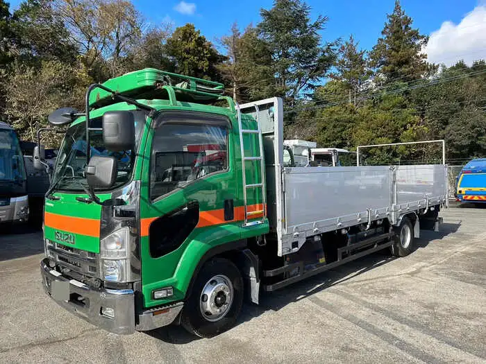いすゞ フォワード 中型/増トン 平ボディ アルミブロック エアサス の中古トラック【車両No.157384】