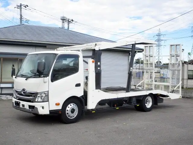 日野 デュトロ 小型 車両重機運搬 ラジコン ウインチ の中古トラック【車両No.157022】