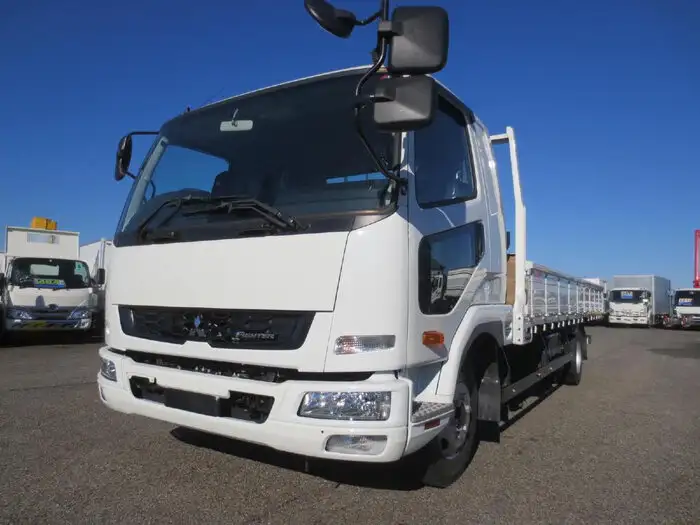 三菱 ファイター 中型/増トン 平ボディ ベッド 2KG-FK62F の中古トラック【車両No.157063】