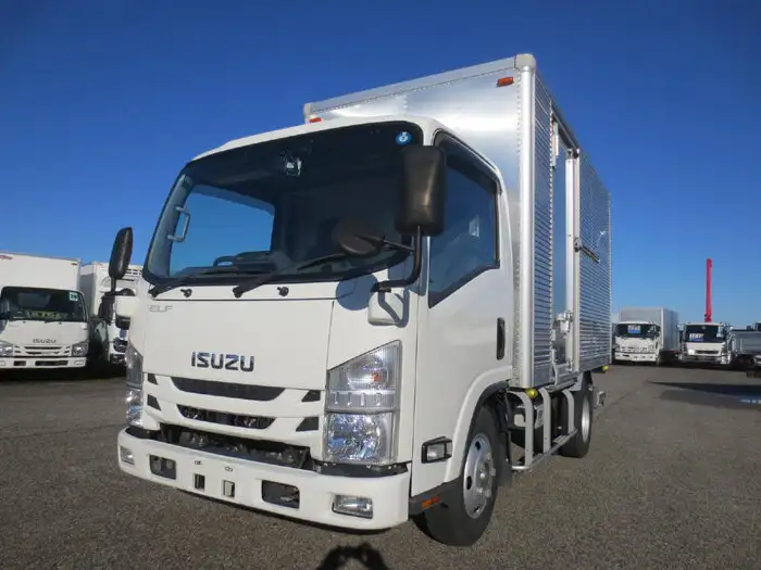 いすゞ エルフ 小型 アルミバン パワーゲート サイドドア の中古トラック【車両No.157060】