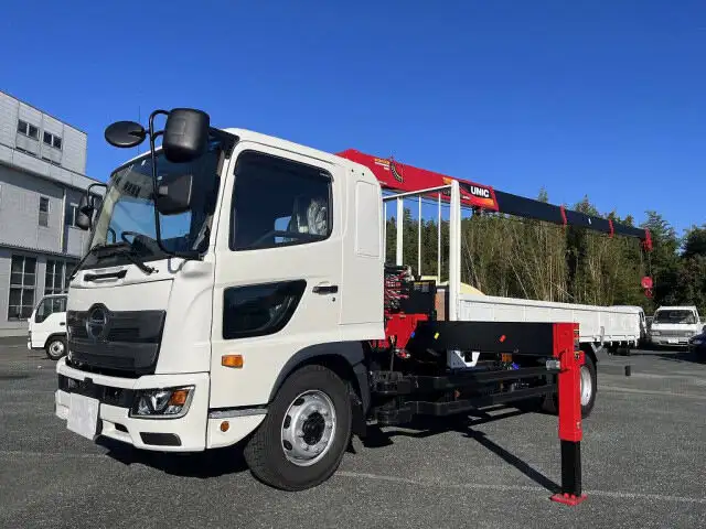日野 レンジャー 中型/増トン クレーン付 4段 ラジコン の中古トラック【車両No.157183】