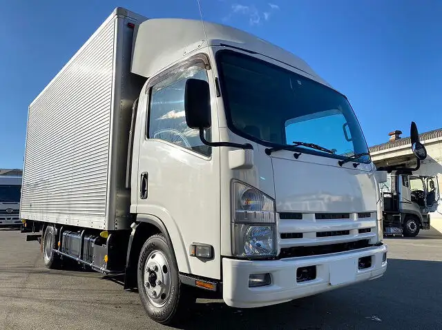 いすゞ エルフ 小型 アルミバン パワーゲート サイドドア の中古トラック【車両No.157503】