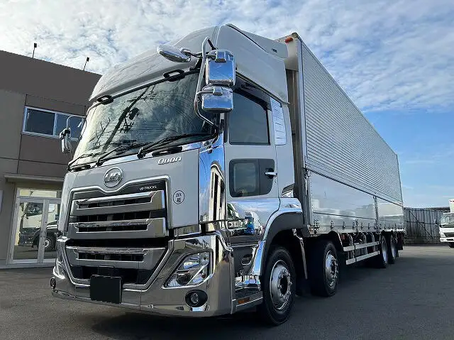 日産UD クオン 大型 ウイング ハイルーフ エアサス の中古トラック【車両No.157383】
