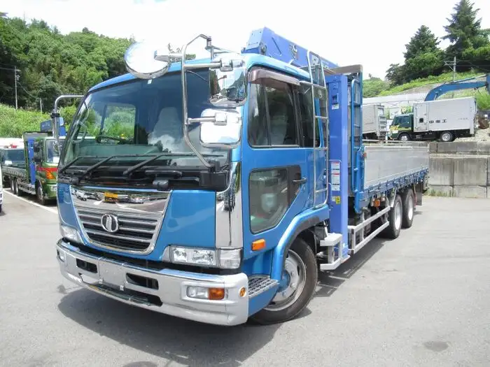 日産UD コンドル 中型/増トン 車両重機運搬 4段クレーン ラジコン の中古トラック【車両No.157552】