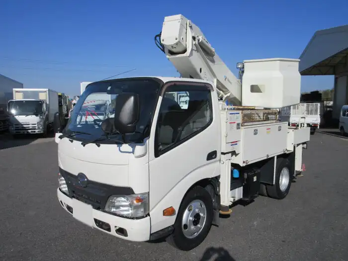 日野 デュトロ 小型 高所・建柱車 高所作業車 電工仕様 の中古トラック【車両No.157482】