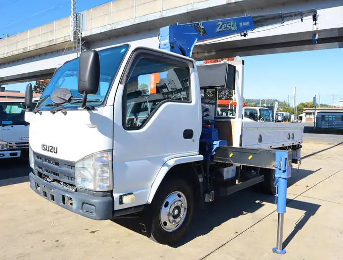 いすゞ エルフ 小型 クレーン付 4段 ラジコン の中古トラック【車両No.157457】