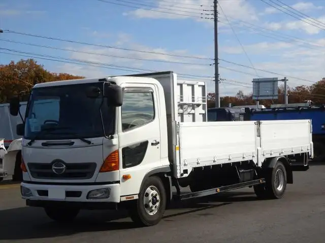 日野 レンジャー 中型/増トン 平ボディ アルミブロック TKG-FC9JLAP の中古トラック【車両No.157583】