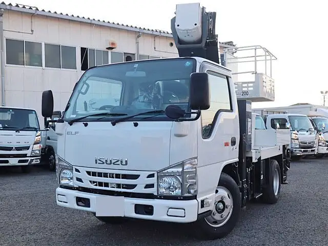 いすゞ エルフ 小型 高所・建柱車 高所作業車 2RG-NKR88AN の中古トラック【車両No.157436】