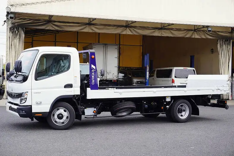 三菱 キャンター 小型 車両重機運搬 ラジコン ウインチ の中古トラック【車両No.157567】