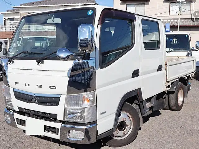 三菱 キャンター 小型 平ボディ Wキャブ TPG-FBA20 の中古トラック【車両No.157677】