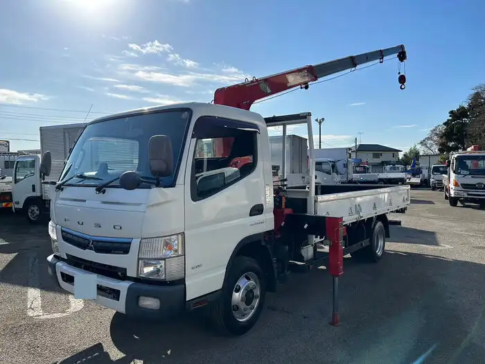 三菱 キャンター 小型 クレーン付 4段 ラジコン の中古トラック【車両No.157757】