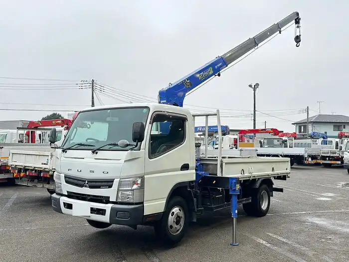三菱 キャンター 小型 クレーン付 4段 ラジコン の中古トラック【車両No.157739】