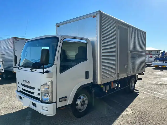 いすゞ エルフ 小型 アルミバン パワーゲート サイドドア の中古トラック【車両No.157775】